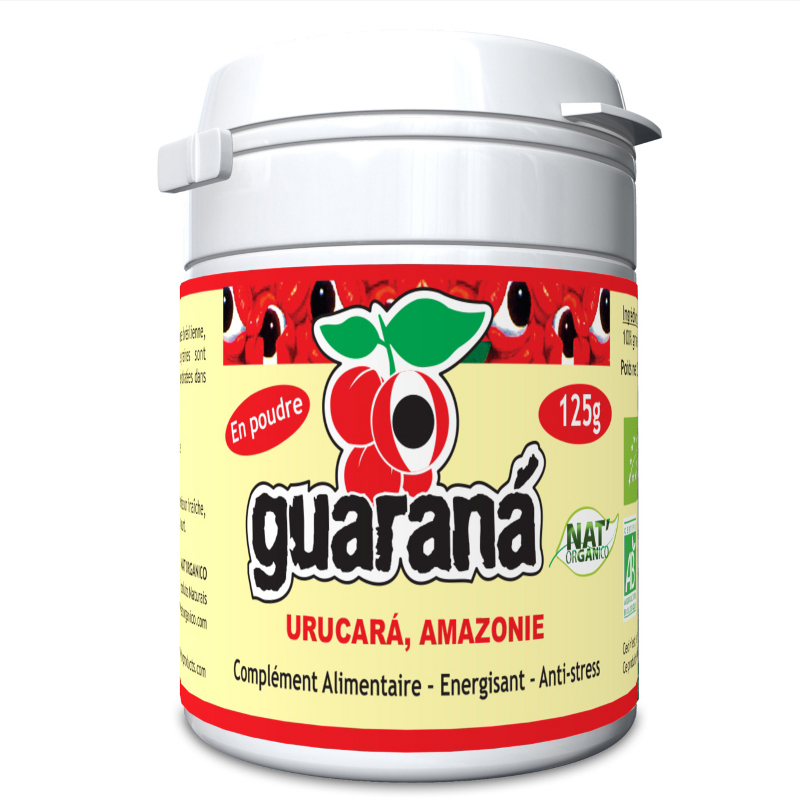 Guarana poudre bio 125g