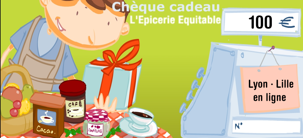 Bon cadeau équitable Offrir Bon cadeau équitable