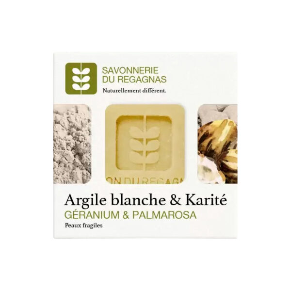 Savon Apaisant Argile Blanche et Karité